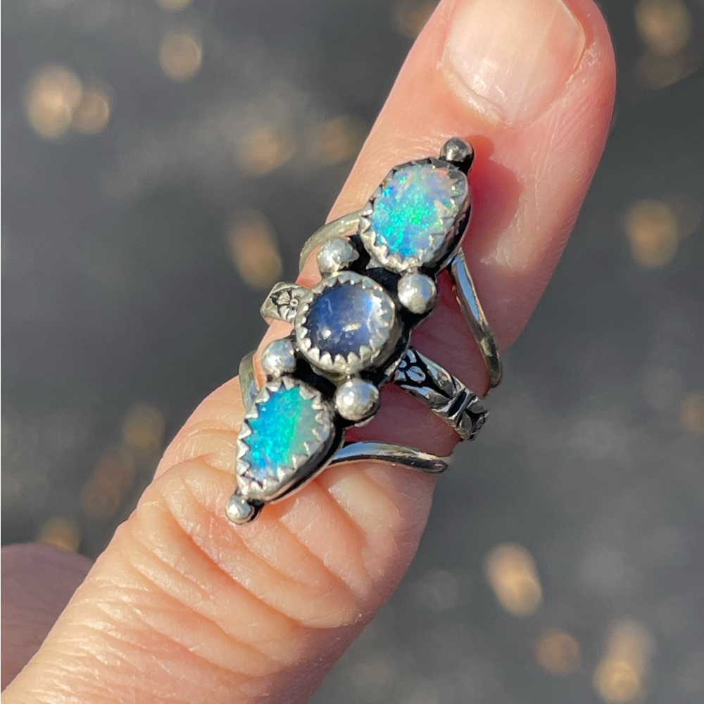 Star Native Australian Opal/labradorite